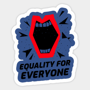 equality for everyone Sticker